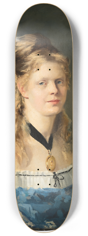 Amanda Sidvall - Mina Carlson-Bredberg, the Painter 8.25 inch art skate deck