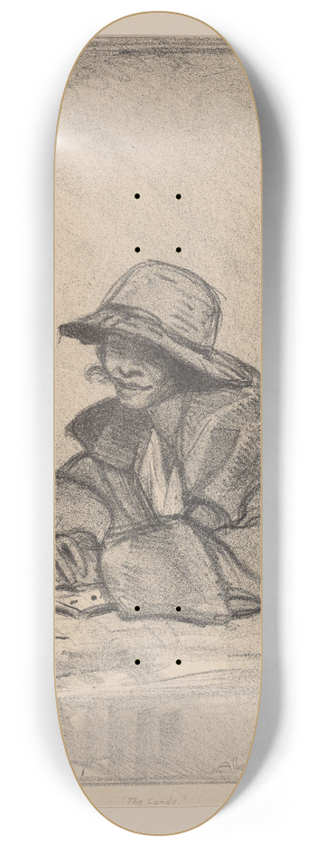 Albert Sterner - The cards 8.25 inch art skate deck