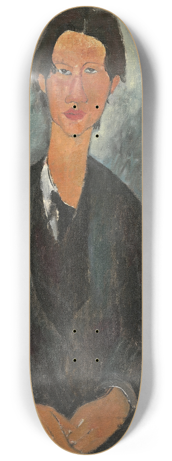 Amedeo Modigliani - Chaim Soutine 8.25 inch art skate deck