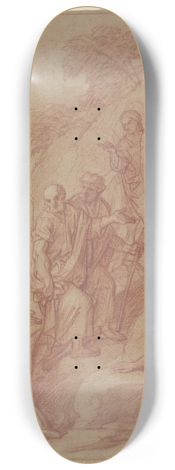 Franois-Alexandre Verdier - Appointing of the apostles 8.25 inch art skate deck