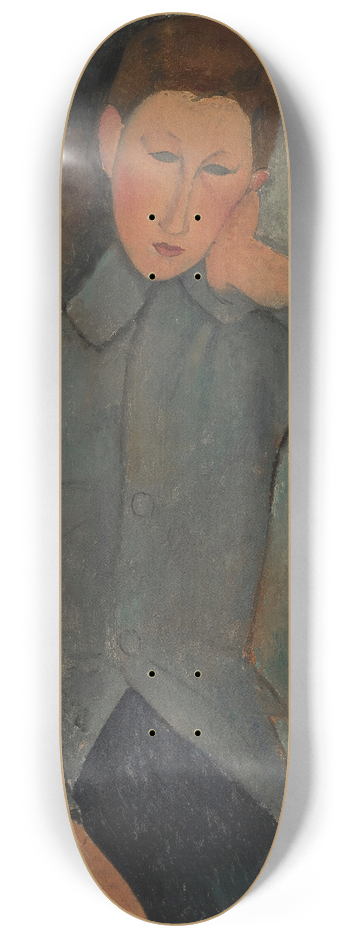 Amedeo Modigliani - The Boy 8.25 inch art skate deck