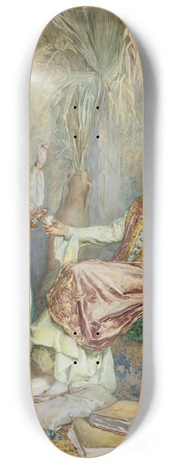 Amedeo Simonetti - Teatime 8.25 inch art skate deck