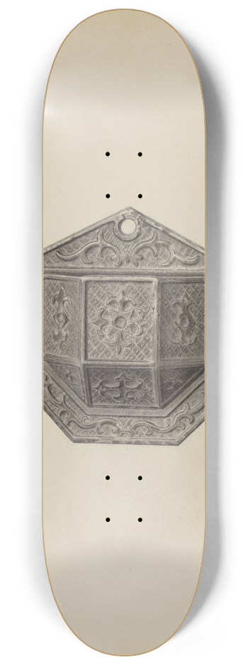 Amelia Tuccio and Gordon Sanborn - Match Safe 8.25 inch art skate deck