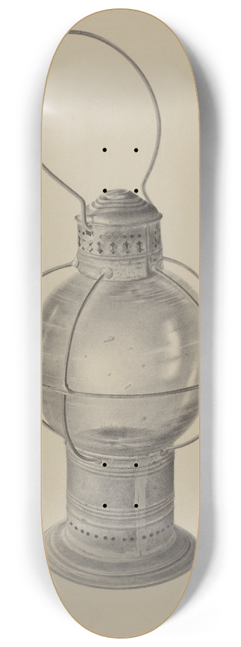 Amelia Tuccio - Hand Lantern 8.25 inch art skate deck