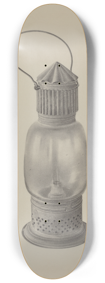Amelia Tuccio - Hand Lantern 8.25 inch art skate deck