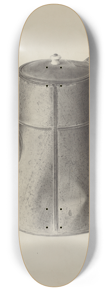 Amelia Tuccio - Pa. German Coffee Pot 8.25 inch art skate deck