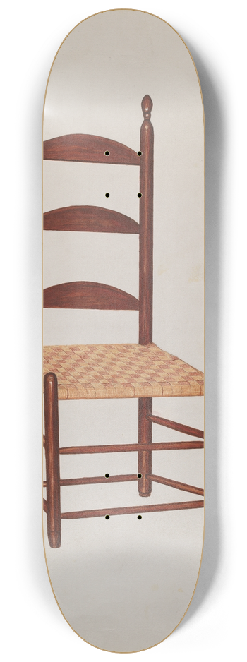 American 20th Century - Chair 8.25 inch art skate deck