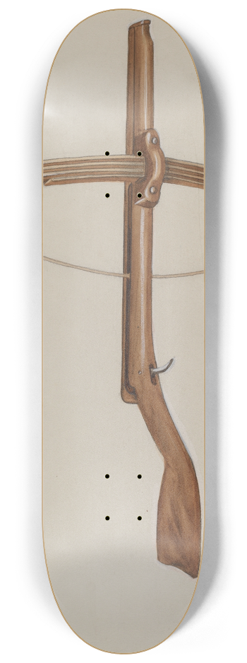 American 20th Century - Cross Bow 8.25 inch art skate deck