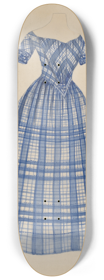 American 20th Century - Dress 8.25 inch art skate deck