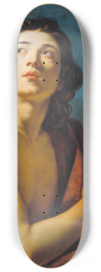 Franois-Andr Vincent - Saint John the Evangelist 8.25 inch art skate deck