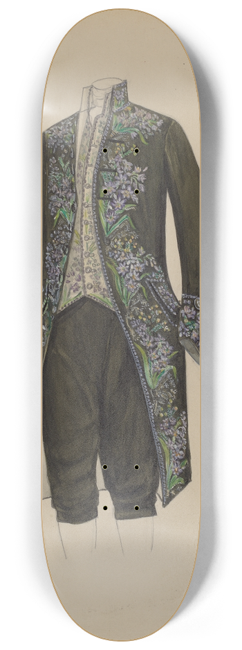 American 20th Century - Suit 8.25 inch art skate deck