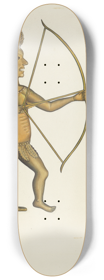 American 20th Century - Weather Vane 8.25 inch art skate deck