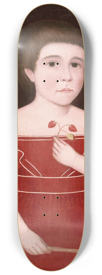 Ammi Phillips - Boy in Red 8.25 inch art skate deck
