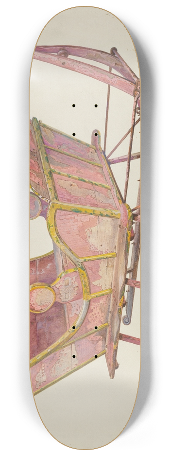 Amos C. Brinton - Sleigh 8.25 inch art skate deck