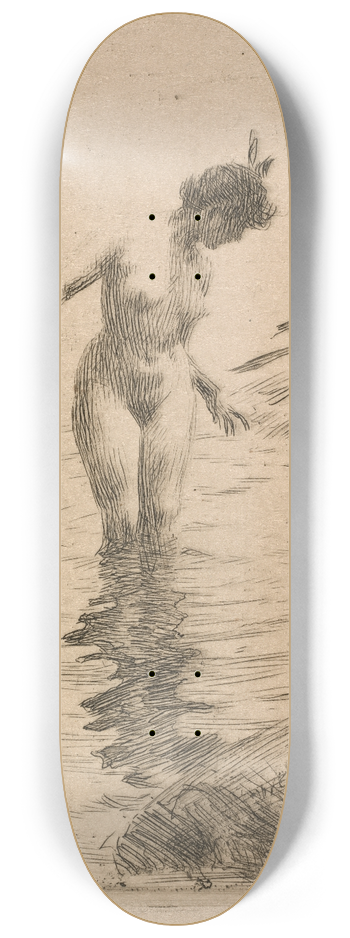 Anders Zorn - Circles of Water II 8.25 inch art skate deck