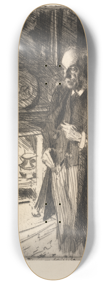 Anders Zorn - Herny Marquand 8.25 inch art skate deck