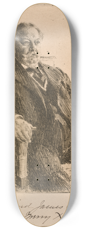 Anders Zorn - President William Howard Taft 8.25 inch art skate deck