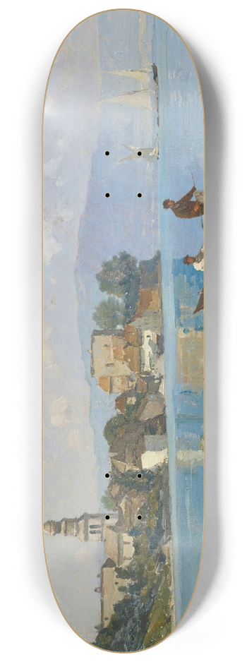 Franois Bocion - Yvoire 8.25 inch art skate deck