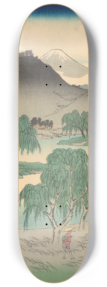 And Hiroshige - Goyu 8.25 inch art skate deck