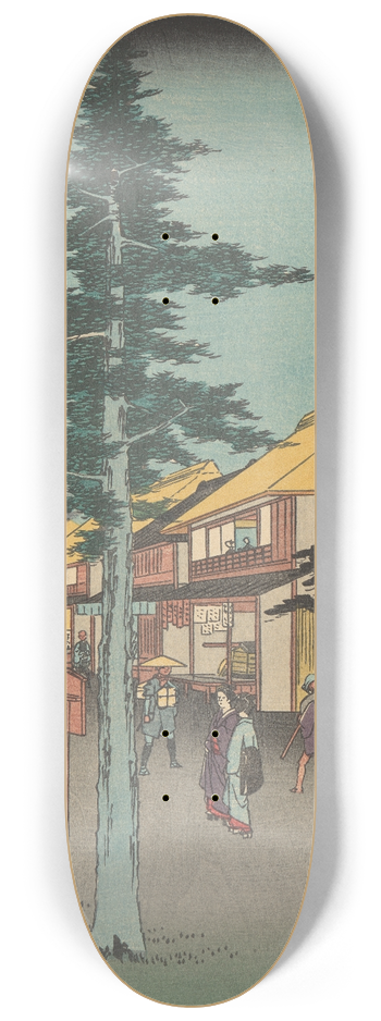 And Hiroshige - Mishima 8.25 inch art skate deck