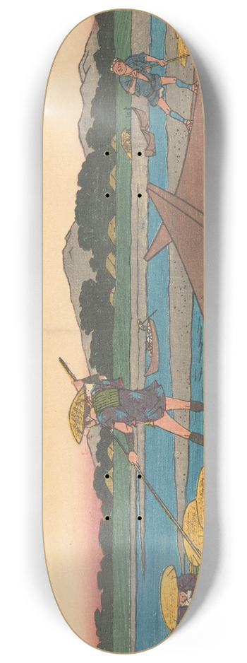 And Hiroshige - Mitsuke 8.25 inch art skate deck