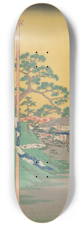 And Hiroshige - Narumi 8.25 inch art skate deck