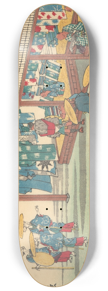 And Hiroshige - Narumi 8.25 inch art skate deck