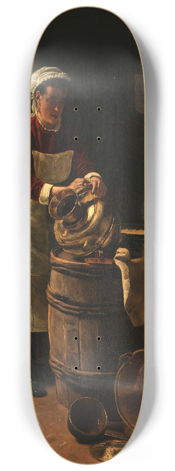 Franois Bonvin - LEcureuse 8.25 inch art skate deck