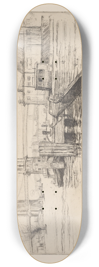 Albert Sterner - Tug Mathiesen 8.25 inch art skate deck