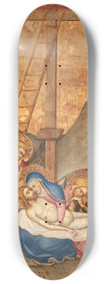 Andrea di Bartolo - The Lamentation 8.25 inch art skate deck