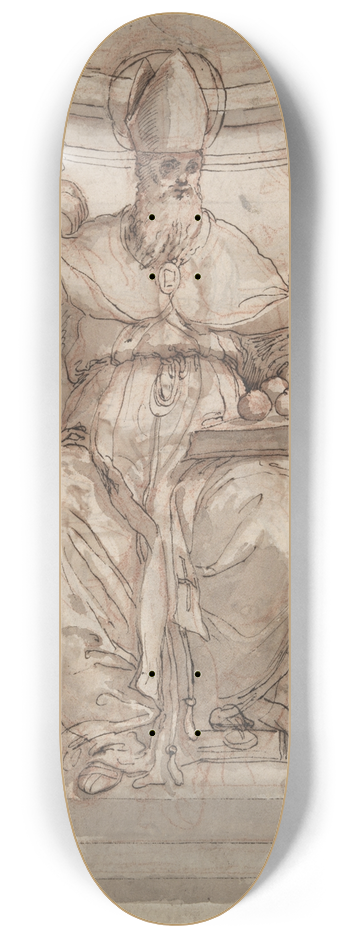 Andrea Lilio - SaintNicholas 8.25 inch art skate deck