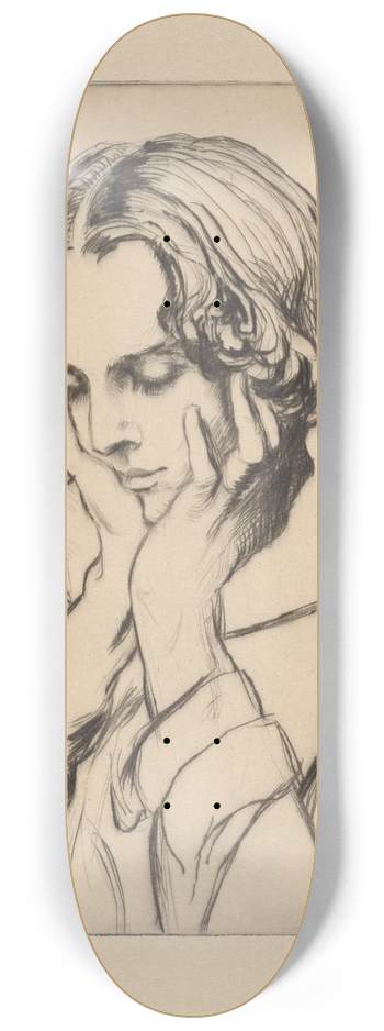 Albert Sterner - Wondering 8.25 inch art skate deck