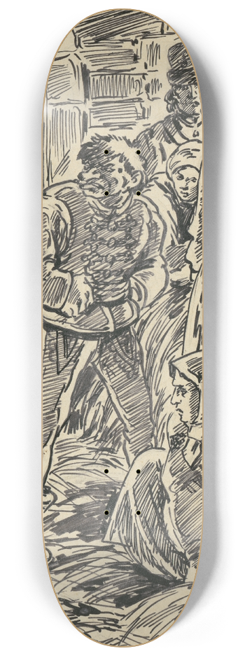 Andrej Kovik - 7.- Vo vzen 8.25 inch art skate deck