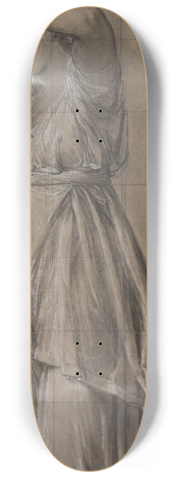 Anicet Charles Gabriel Lemonnier - Study for Penelope 8.25 inch art skate deck