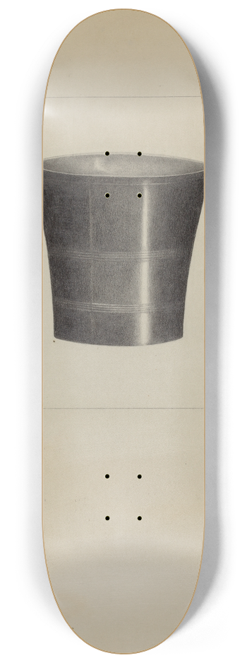 Anna Aloisi - Pewter Beaker 8.25 inch art skate deck