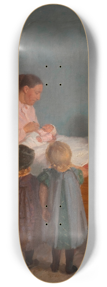 Anna Ancher - Little Brother 8.25 inch art skate deck