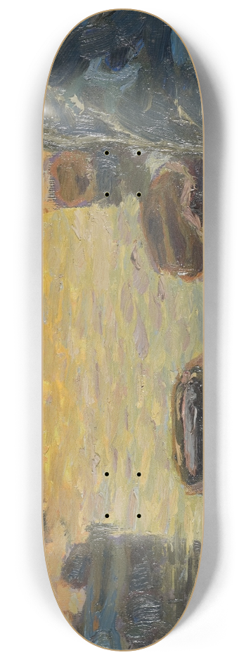 Anna Boberg - A Spring Night during the Fishing Season 8.25 inch art skate deck