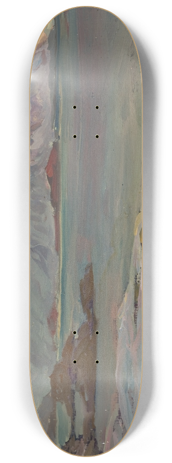 Anna Boberg - Mountains.Study from North Norway 8.25 inch art skate deck