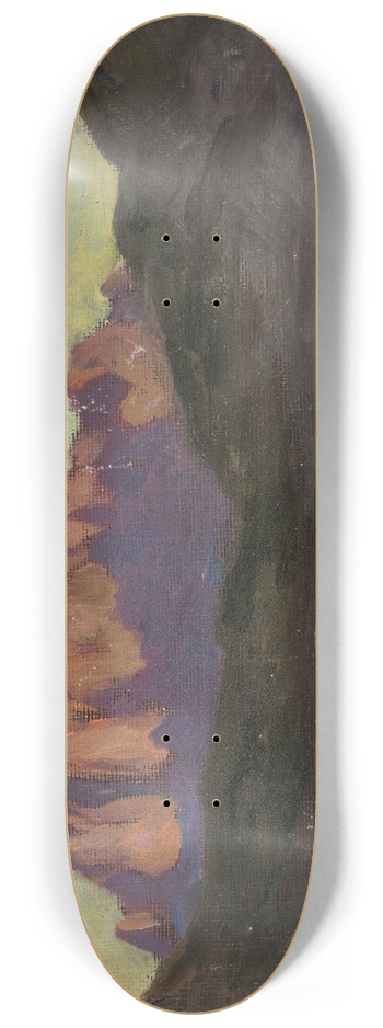 Anna Boberg - Vaagakallen. Study from Lofoten 8.25 inch art skate deck