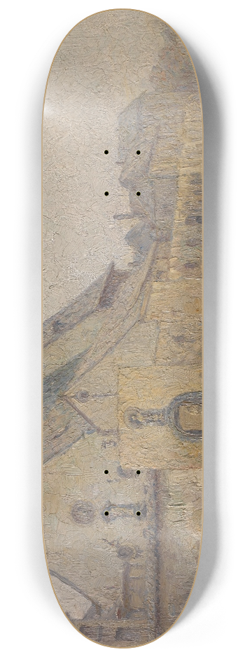 Anna Kernkamp - The Saint Anthony Church in Antwerp 8.25 inch art skate deck