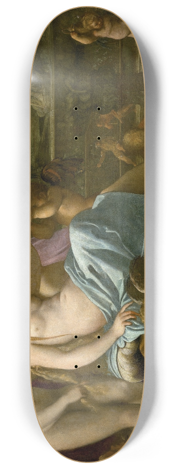 Annibale Carracci - Venus Adorned By The Graces 8.25 inch art skate deck