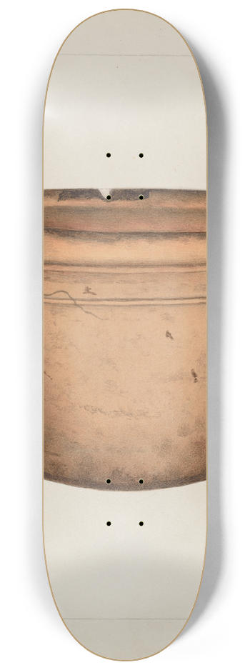 Annie B. Johnston - Pottery Flower Pot 8.25 inch art skate deck