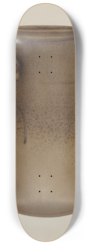 Annie B. Johnston - Stoneware Jar 8.25 inch art skate deck
