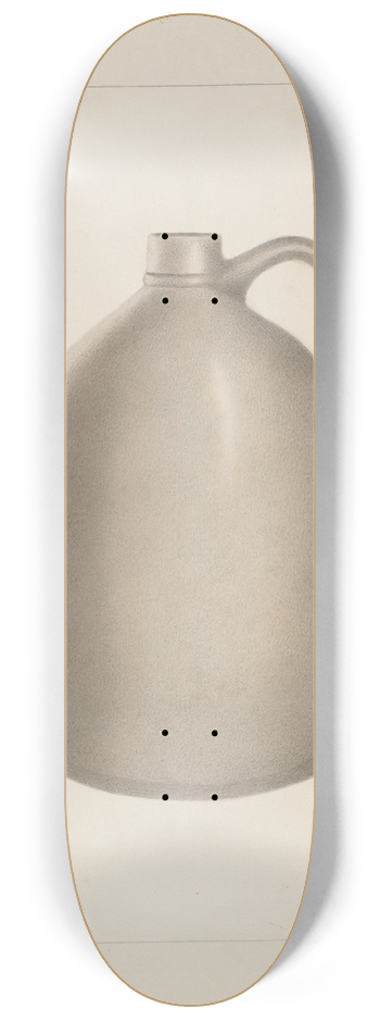 Annie B. Johnston - Stoneware Jug 8.25 inch art skate deck