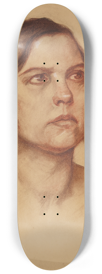 Anny Dollschein - Damenbildnis 8.25 inch art skate deck