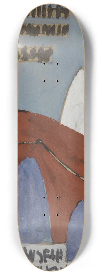 Anny Dollschein - Entwurf Kunstmuseum der Landeskunstschule 8.25 inch art skate deck