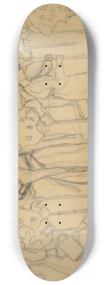 Anny Dollschein - Gartenzaun 8.25 inch art skate deck