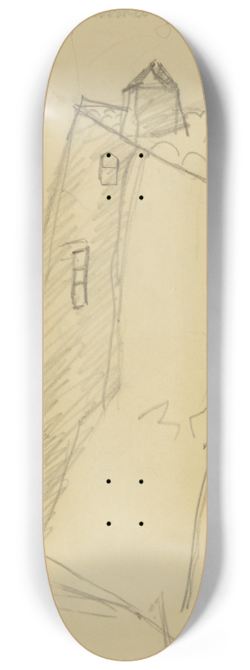 Anny Dollschein - Huser  Entwurf 8.25 inch art skate deck