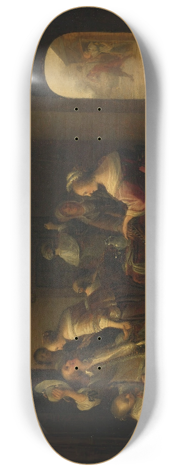 Anthonie Palamedesz. - Guardroom interior 8.25 inch art skate deck