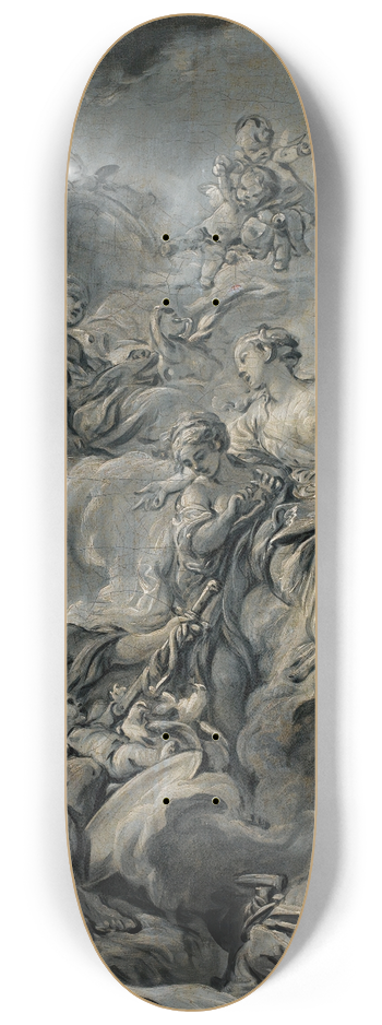 Franois Boucher - Venus Ordering Weapons From Vulcan 8.25 inch art skate deck